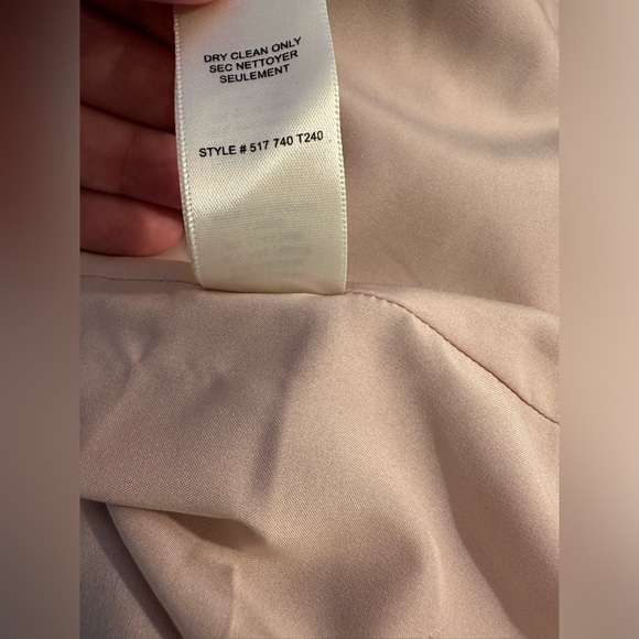 REBECCA TAYLOR Ruffle Suiting Blouse Lipstick Pink Dusty Rose Shirt Layering Top - Picture 11 of 12